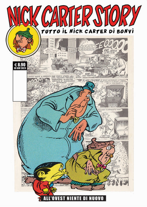 Cover of Nick Carter story