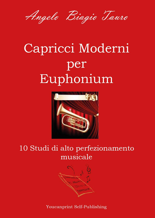 Cover of Capricci moderni per Euphonium