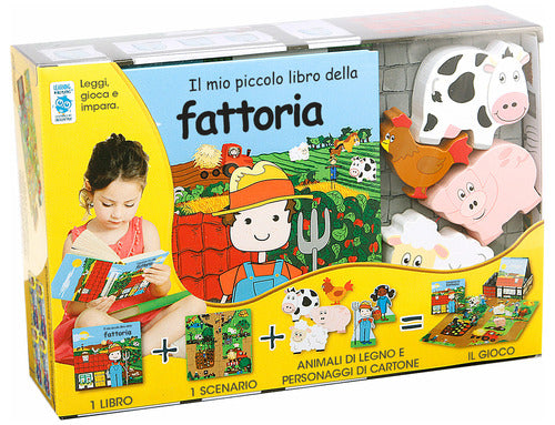 Cover of mio piccolo libro della fattoria. Little village
