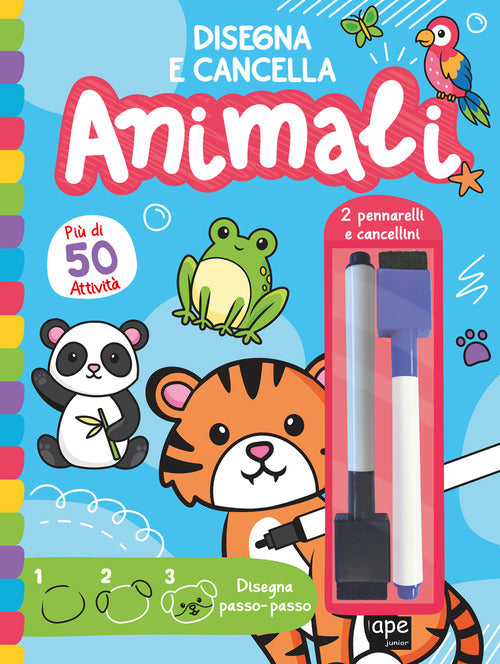 Animali. Disegna e cancella