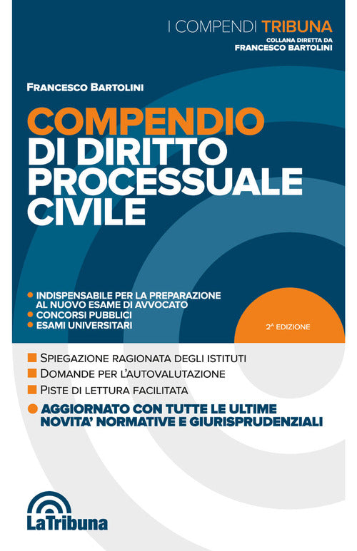 Cover of Compendio di diritto processuale civile