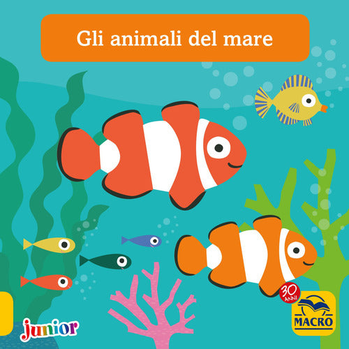 Cover of animali del mare