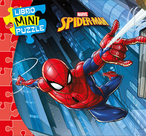 Cover of Spiderman. Libro mini puzzle