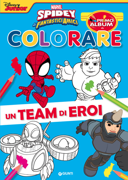 Cover of team di eroi. Spidey e i suoi fantastici amici