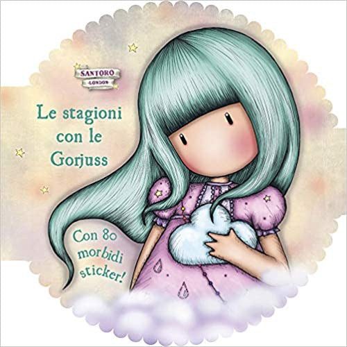 Cover of stagioni. Puffy sticker. Gorjuss. Con adesivi