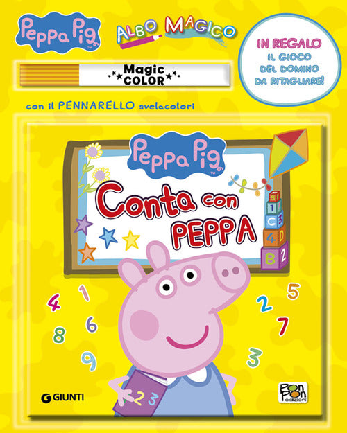 Cover of Conta con Peppa. Albo magico. Peppa Pig