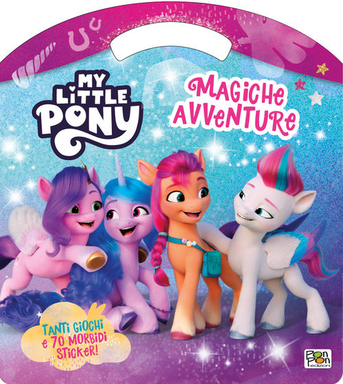 Cover of Magiche avventure. Puffy sticker. Con adesivi