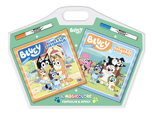 Cover of Amici & famiglia. Magicolore. Bluey