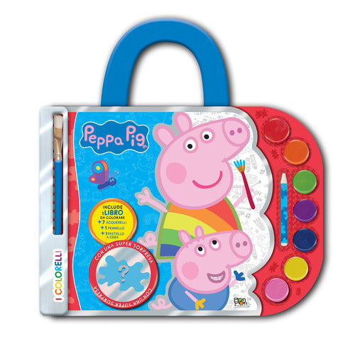 Valigetta con acquerelli. I colorelli. Peppa Pig