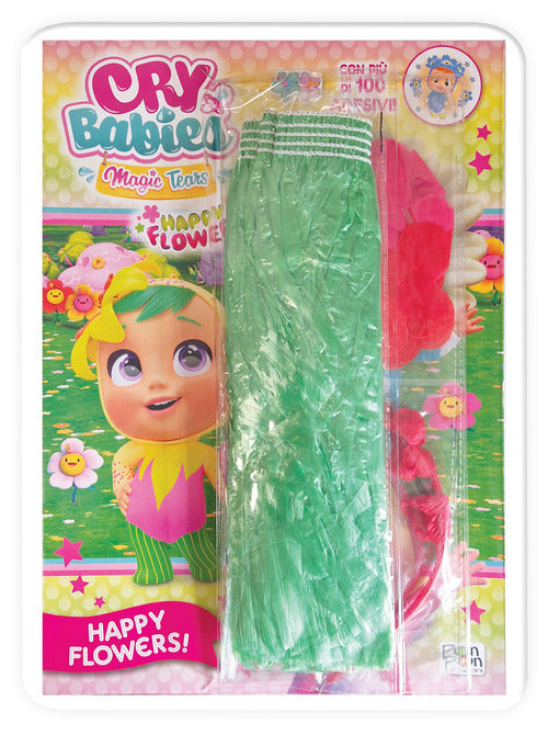 Happy flowers! Cry Babies. Con adesivi