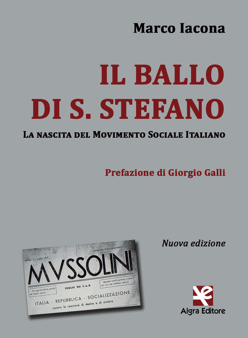 Cover of ballo di S. Stefano. La nascita del Movimento Sociale Italiano