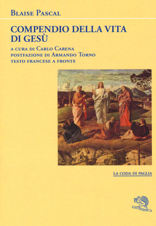 Cover of Compendio della vita di Gesù Cristo. Testo francese a fronte