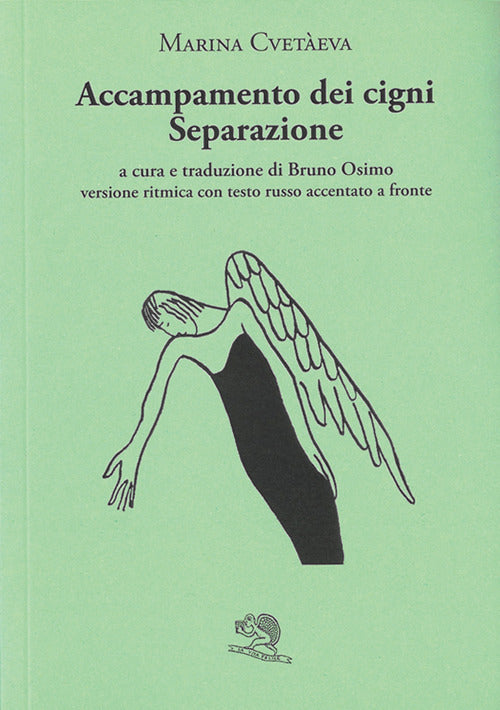 Accampamento dei cigni. Separazione. Versione ritmica con testo russo accentato a fronte