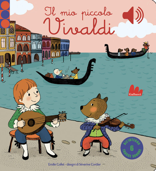 Cover of mio piccolo Vivaldi. Libro sonoro