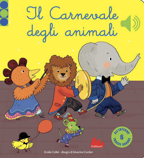 Cover of carnevale degli animali. Libro sonoro