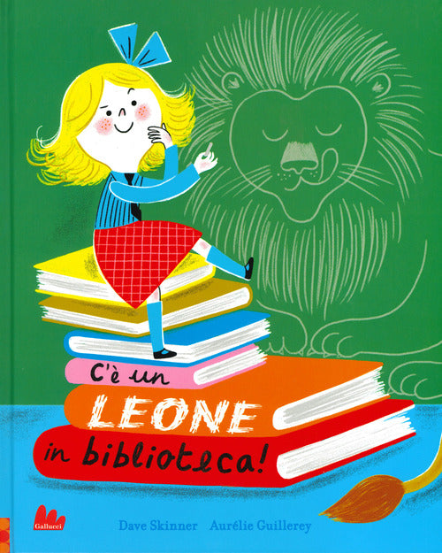 Cover of C'è un leone in biblioteca!