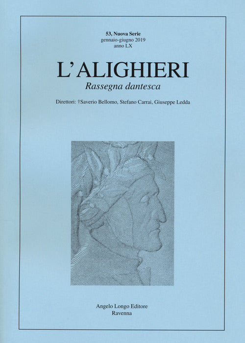 Cover of Alighieri. Rassegna dantesca