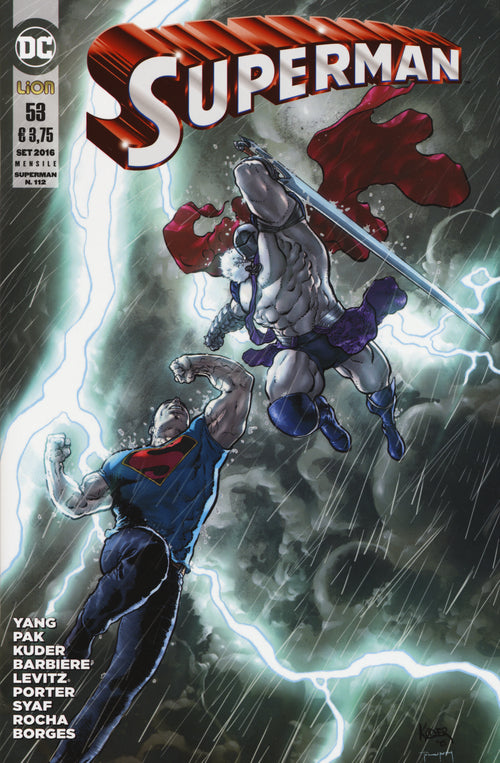 Cover of Superman. Nuova serie