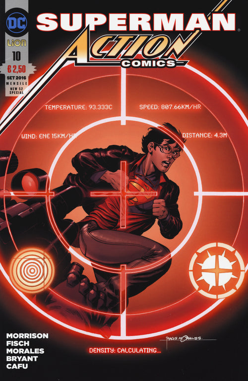 Cover of Superman. Action comics