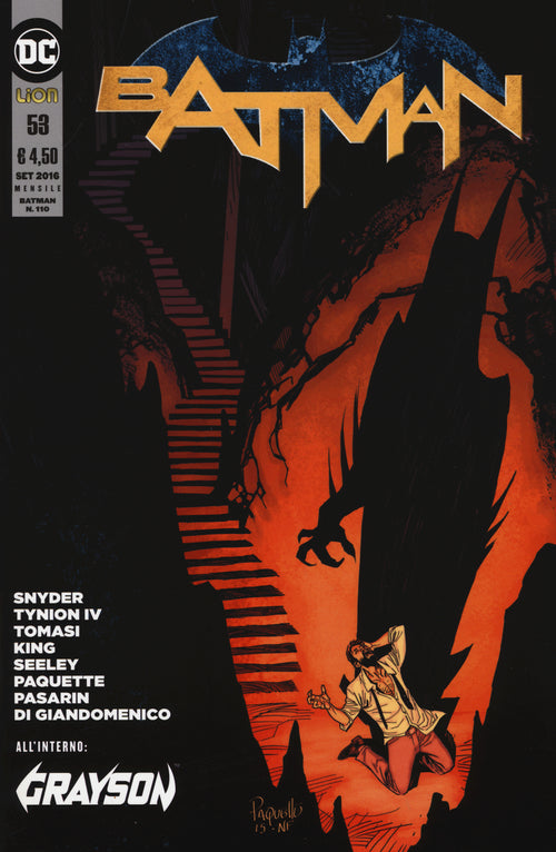 Cover of Batman. Il cavaliere oscuro