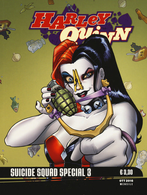 Cover of Harley Quinn. Suicide squad special