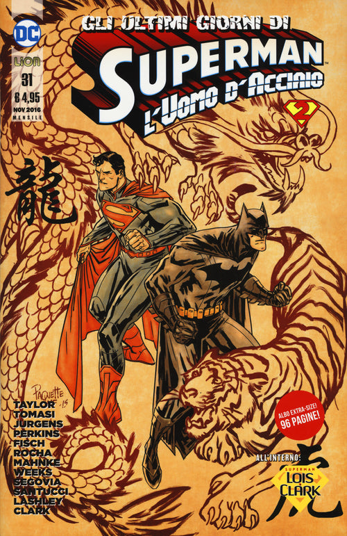 Cover of Superman. L'uomo d'acciaio