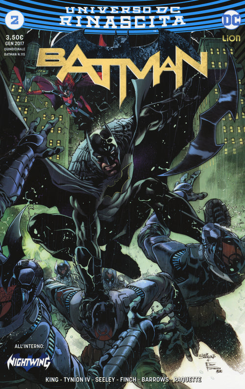 Cover of Rinascita. Batman