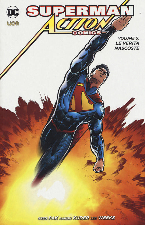 Cover of Superman. Action comics