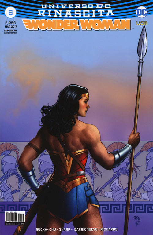 Cover of Rinascita. Wonder Woman