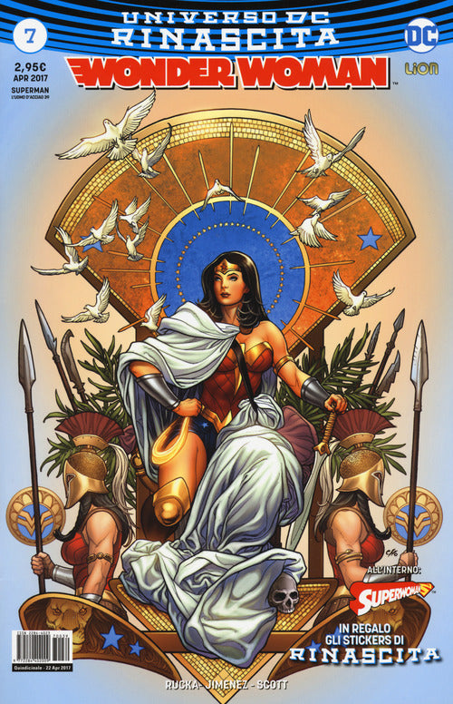 Cover of Rinascita. Wonder Woman