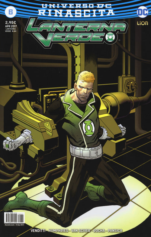 Cover of Rinascita. Lanterna verde