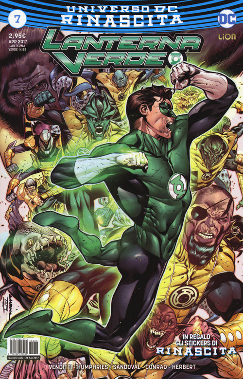 Cover of Rinascita. Lanterna verde