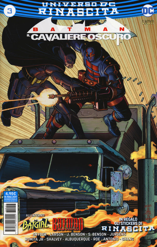 Cover of Rinascita. Batman. Il cavaliere oscuro