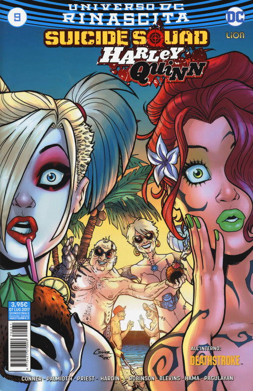 Cover of Rinascita. Suicide Squad. Harley Quinn