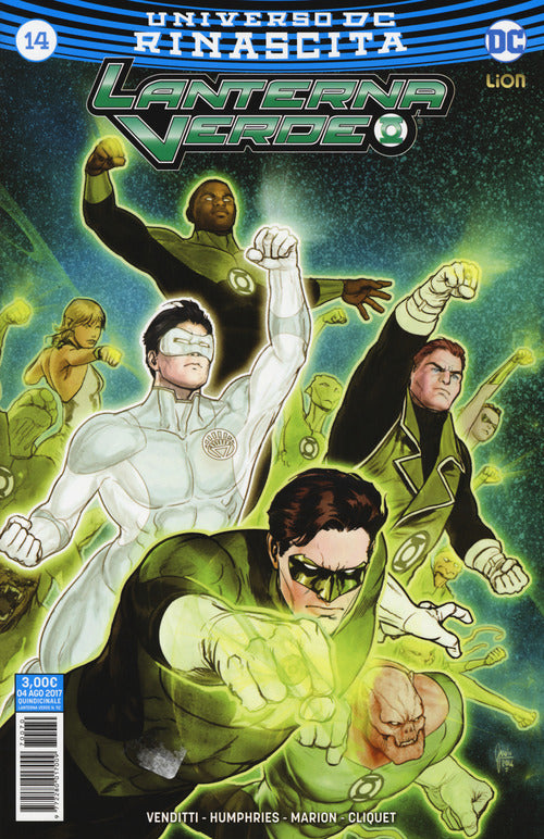 Cover of Rinascita. Lanterna verde