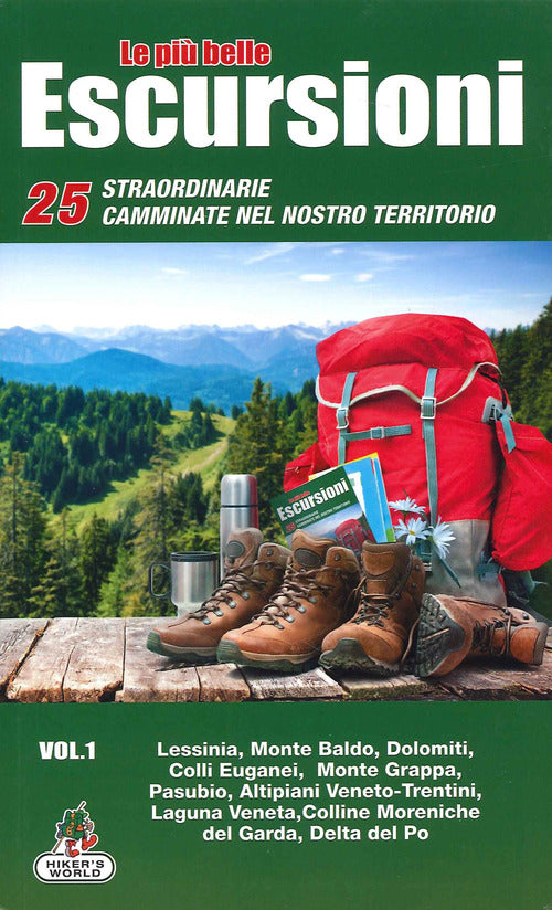 Cover of più belle escursioni. 25 straordinarie camminate nel nostro territorio
