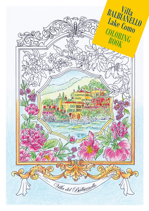Cover of Villa Balbianello. Coloring book. Ediz. italiana e inglese
