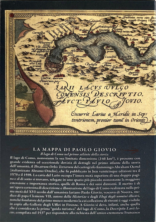 Cover of Paolo Giovio umanista. La mappa del lago di Como. Il lago di Como nel primo atlante della storia