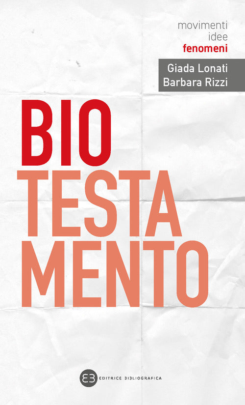 Cover of Biotestamento