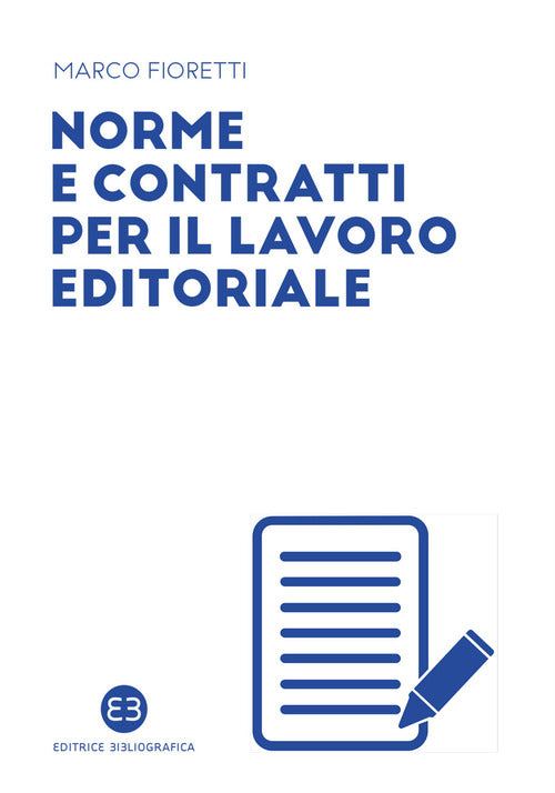 Cover of Norme e contratti per il lavoro editoriale