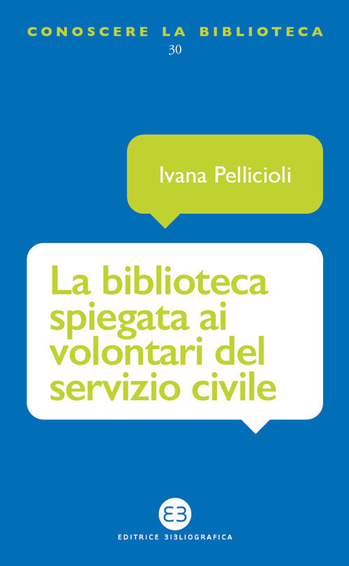 Cover of biblioteca spiegata ai volontari del servizio civile