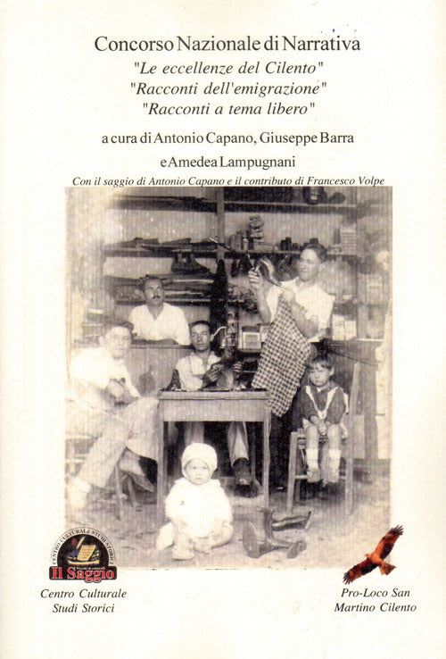 Cover of Concorso Nazionale di Narrativa. «Le eccellenze del Cilento». «Racconti dell'emigrazione». «Racconti a tema libero»