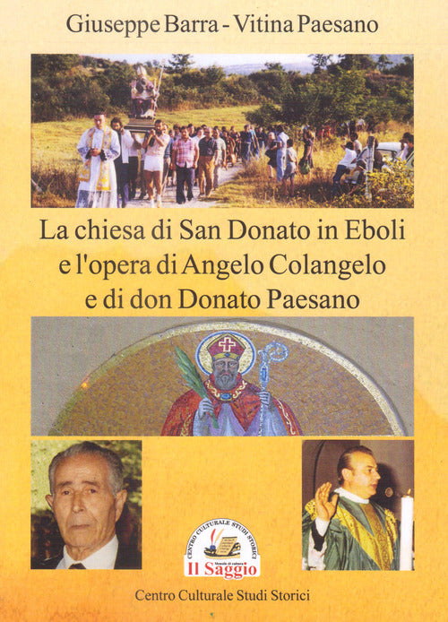 Cover of chiesa di San Donato in Eboli e l'opera di Angelo Colangelo e di don Donato Paesano