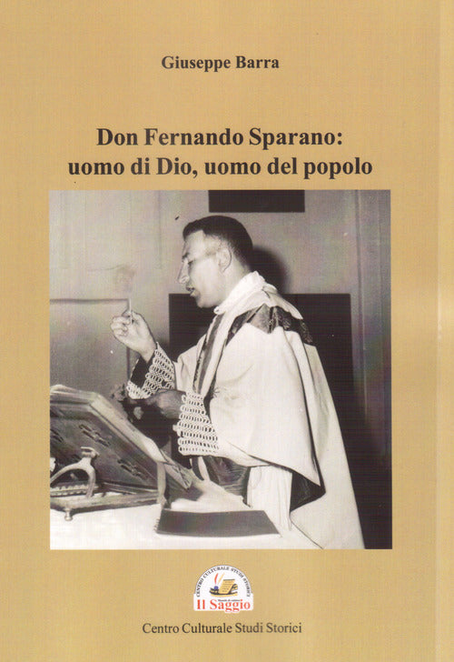 Cover of Don Fernando Sparano: uomo di Dio, uomo del popolo