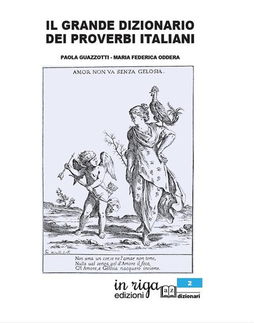 Cover of grande dizionario dei proverbi italiani