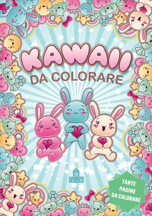 Cover of Kawaii da colorare