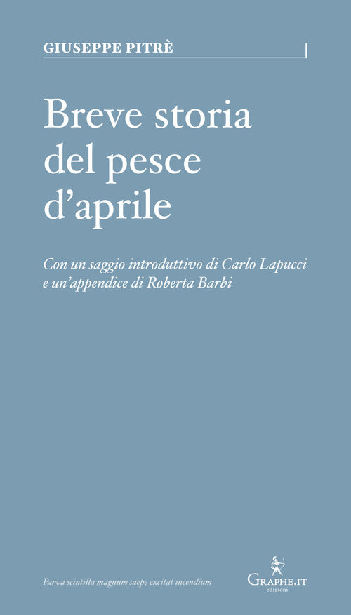 Cover of Breve storia del pesce d'Aprile