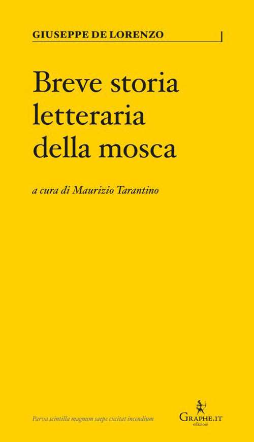 Breve storia letteraria della mosca