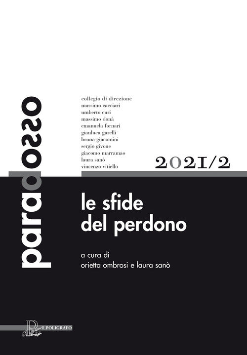 Cover of Paradosso. Rivista di filosofia