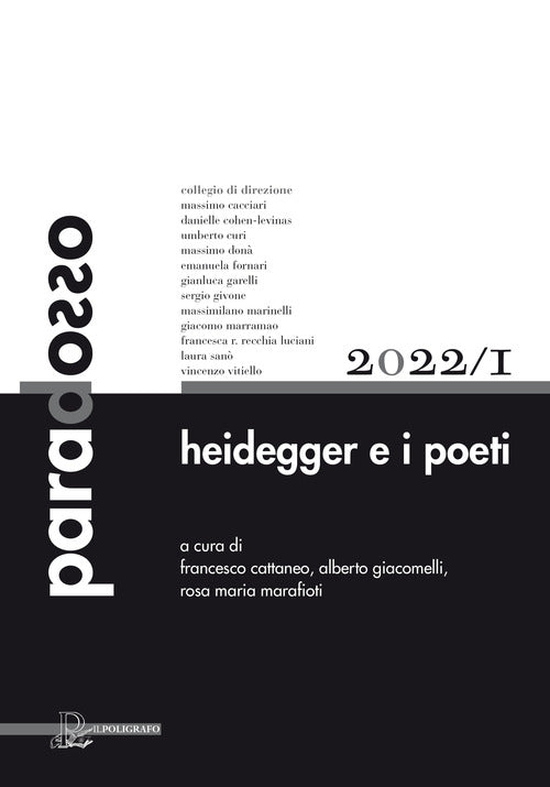 Cover of Paradosso. Rivista di filosofia